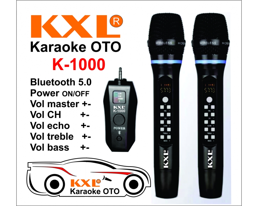 Micro karaoke xe oto KXL K-1000